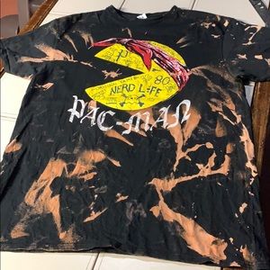 PAC man tie dyed shirt